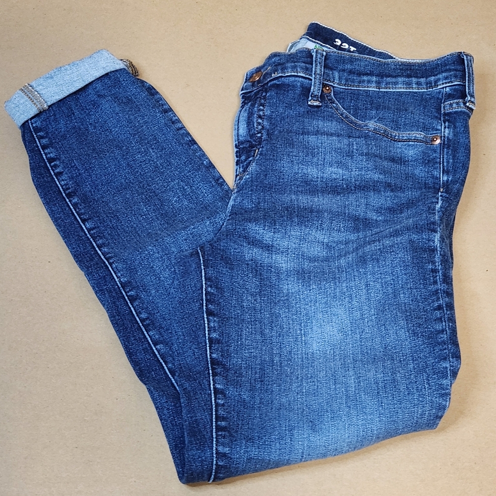 J. Crew Blue Toothpick Skinny Jeans Classic Style